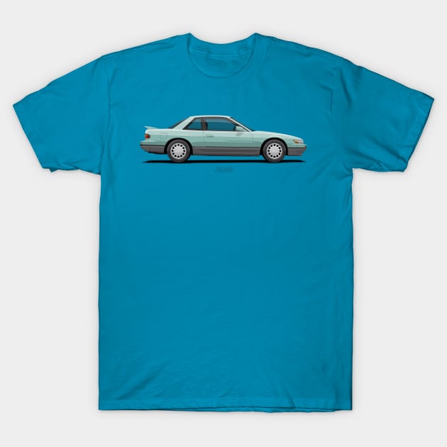 Silvia S13 Green Grey T-Shirt by ARVwerks